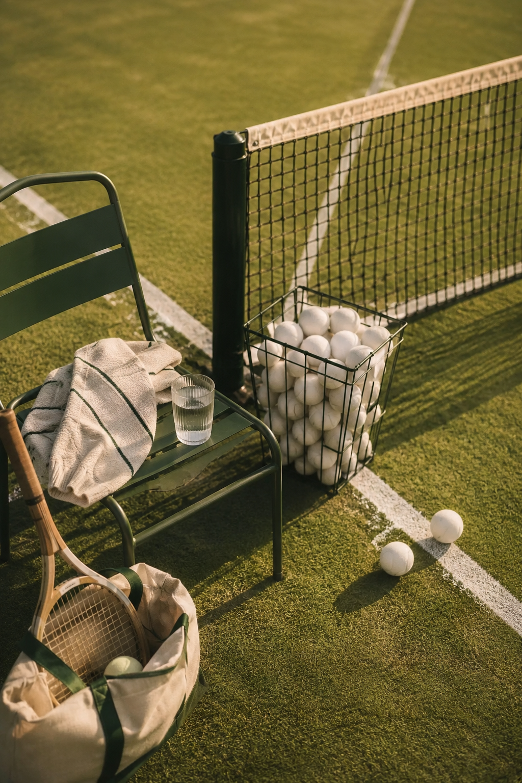 July 2 daily tennis poster — Hiding From the Light
