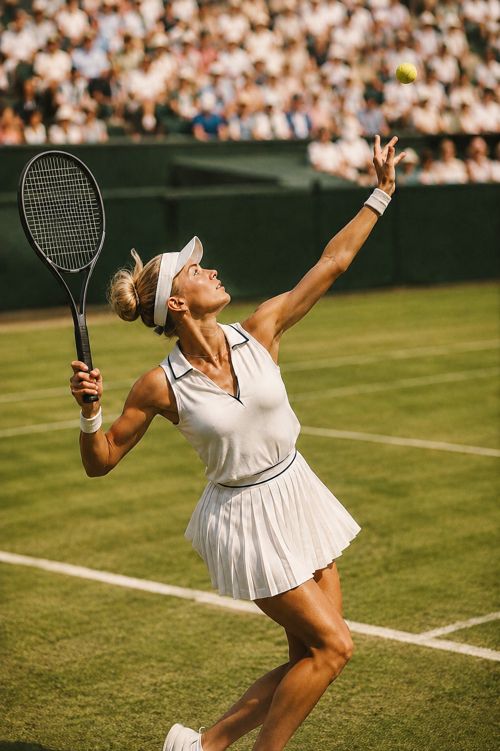 7月 31 daily tennis poster — 炎で締めくくる