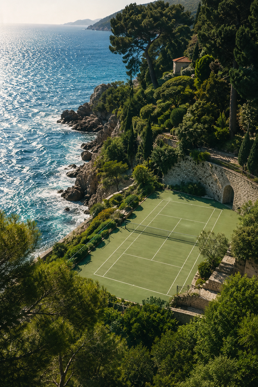 July 6 daily tennis poster — Let Experience Shine